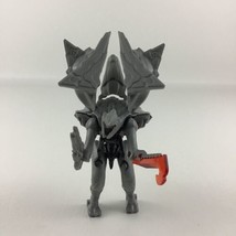 Halo Promethean Knight Figure Mega Bloks Gray Red with Weapons Watcher Complete - $38.56