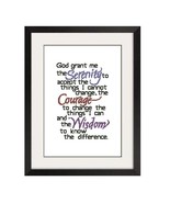 ALL STITCHES - SERENITY PRAYER CROSS STTICH PATTERN .PDF -138 - £2.16 GBP