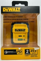 DeWalt - DXMA1310851 - 50-Watt 2-Port Worksite USB PD Charger - £77.44 GBP