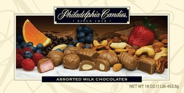 Philadelphia Candies Assorted Milk Boxed Chocolates, 1 Pound Gift Box - £18.72 GBP