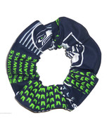 Seattle Seahawks Patches Fabric Hair Scrunchie Scrunchies by Sherry NFL ... - £5.55 GBP+