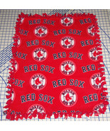 Boston Red Sox Red Fleece Throw Blanket  56&quot; x 68&quot;  MLB Baseball Adult Size - £119.19 GBP