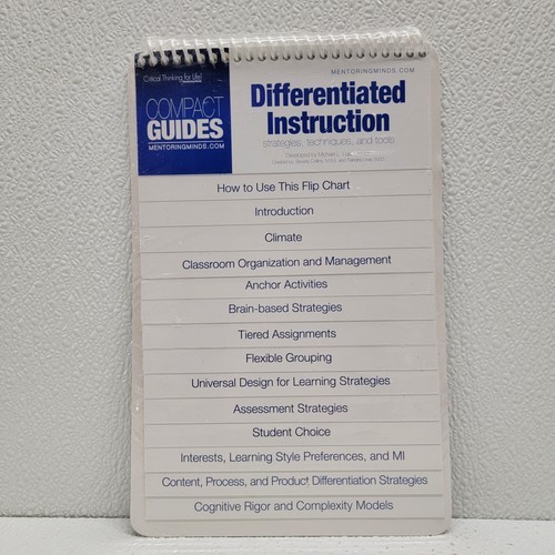 Mentoring Minds : Critical Thinking Guide Differentiated Instruction Fli... - $22.19
