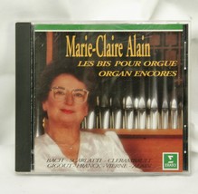 Cd: MARIE-CLAIRE Alain Les Bis Pour Orgue Organ Encores Bach Scarlatti Gigout - £6.38 GBP