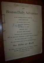 1883 Boston Daily Advertiser Victorian Magazine Vol 16 # 2 Jan Wide Awake Adv - £7.81 GBP