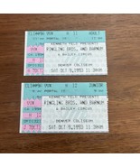 1993, Ringling Bros. &amp; Barnum &amp; Bailey Circus Ticket 10/9 Denver, Colorado - $13.62 CAD