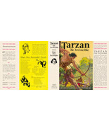 Burroughs, Edgar Rice. TARZAN THE INVINCIBLE  facsimile jacket 1st Grosset - £17.70 GBP