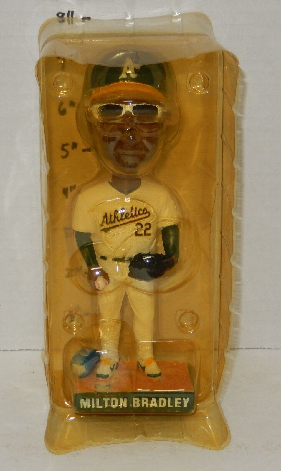 2007 Milton Bradley Bobblehead SGA Oakland Athletics MLB Baseball Bobble head Item image 6
