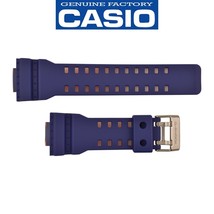 Genuine Casio G-SHOCK Watch Band Strap GA-100L-2A Original Blue Rubber - £43.11 GBP