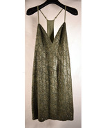 Uma and Leopold Womens Beaded Handel Dress Dusty Green NWT S - $135.82 CAD
