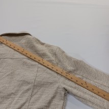 WD.NY RN#111745 Women's Tan/Beige Button Cropped Jacket Pockets Size Large image 9