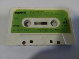 ARTE FLAMENCO DIAPASON PAPER LABELS 1980 - CINTA TAPE CASSETTE SIN LA CAJA - $5.18