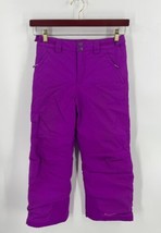 Columbia Bugaboo Snowpants Girls Size M (10-12) Purple Omni Heat Grow Along - £26.90 GBP