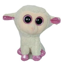 Ty Beanie Boo Twinkle Lamb Sheep Glitter Eyes Plush Stuffed Animal 2017 9.5&quot; - £15.82 GBP
