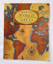 1933 Rand McNally World Atlas 13&quot; x 10.5&quot; Pre-World War II - £159.86 GBP
