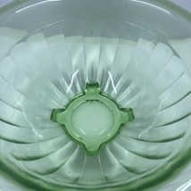 Vintage Hazel Atlas Green Uranium Depression Glass 6.75” Mixing Bowl - £6.27 GBP