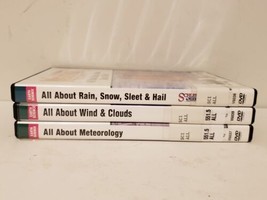 Weather for Children Grades K-4 DVD Lot Homeschool Education Teacher Lot Of 3 - £23.88 GBP