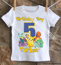 Pokemon Birthday Shirt - £15.97 GBP