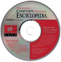 Compton&#39;s Interactive Encyclopedia 1998 PC-CD for Windows - NEW CD in SLEEVE - $3.98