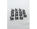 Lot Of (15) Plastic Grey City Board Game Pieces 3/4&quot; - $19.79