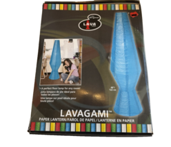 Lavagami Lava Floor Lamp 48” Blue Paper Lantern The Original Lava Brand ... - $1,940.61 MXN