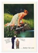 Print Ad White Rock Psyche at Nature&#39;s Mirror Vintage 1938 Advertisement - £11.73 GBP