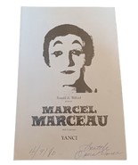 Vintage Playbill 1980 Marcel Marceau and Yanci Seattle Opera House - £15.54 GBP
