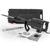 XtremepowerUS 2200W Electric Demolition Jack Hammer With Point &amp; Chisel ... - $274.91