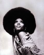 Diana Ross Big Hair Striking B&amp;W 16x20 Canvas Giclee - £55.94 GBP