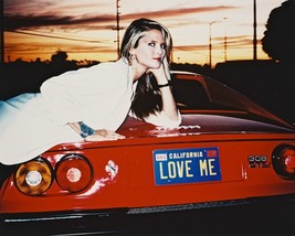 Christie Brinkley Sexy Pose On Ferrari 308 Gts Classic Car 16x20 Canvas Giclee - £55.03 GBP
