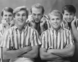 The Beach Boys 16x20 Canvas Al Jardine Brian Wilson Group Striped Shirts Photo - £55.94 GBP
