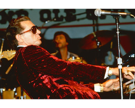 Jerry Lee Lewis 16x20 Canvas Giclee In Red Suit Playing Piano - £55.94 GBP