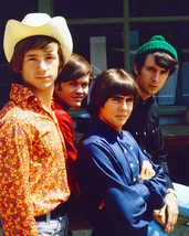 The Monkees 16x20 Canvas Davy Jones Peter Tork Group Pose Stetson Beanie Hat - £55.94 GBP