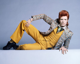 David Bowie Photo 16x20 Canvas Giclee Classic Red Hair Ziggy Stardust Era - £55.46 GBP