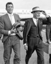 Frank Sinatra &amp; Dean Martin Rare B&amp;W 16x20 Canvas Giclee - £55.93 GBP