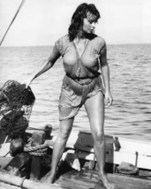 Sophia Loren Boy On A Dolphin Canvas Wet T-Shirt Dress Leggy Barefoot Icon - £54.84 GBP