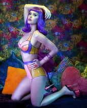 Katy Perry 16x20 Canvas Giclee Stiletto High Heels Pvc Bikini Sexy Pin Up - £55.30 GBP