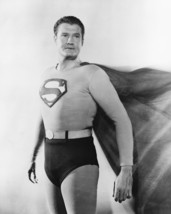 George Reeves Adventures Superman Cape Flowing 16x20 Canvas Giclee - $69.99