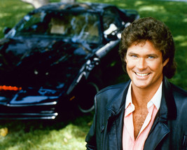 David Hasselhoff Knight Rider By Kitt 16x20 Canvas Giclee - £55.94 GBP