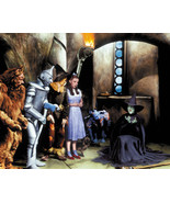 The Wizard Of Oz Color Wicked Witch 16x20 Canvas Giclee - £56.29 GBP