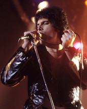 Queen 16x20 Canvas Giclee Freddie Mercury Concert 1970&#39;S Shiny Jacket - $69.99