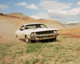 Vanishing Point 1970 Dodge Challenger In Desert Classic Car 16x20 Canvas Giclee - $69.99