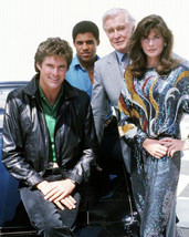 Patricia Mcpherson Edward Mulhare David Hasselhoff Knight Rider 16x20 Canvas - £55.94 GBP