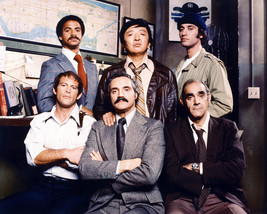 Barney Miller Hal Linden &amp; Cast Color 16x20 Canvas Giclee - £54.05 GBP