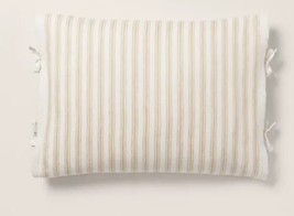 Ralph Lauren Linden Martel Cream Deco Pillow 15”x20” Oblong Nwt $215 - £96.21 GBP