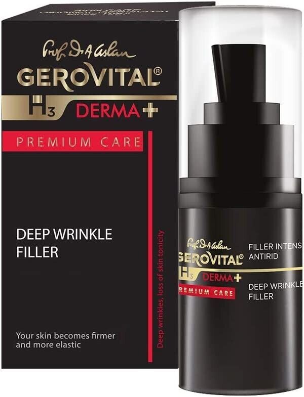 Gerovital Derma + Premium Care Deep Wrinkle Filler 15 ml - (Concentrated Serum)