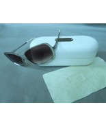 Chloe Sunglasses Metal Ivory Oversized CL 2143 &amp; Case - $122.50