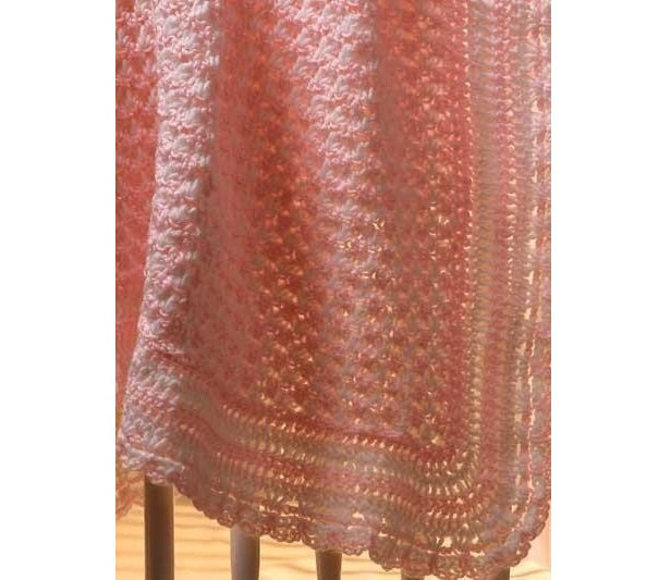 Yummy Crochet Baby Blanket PATTERN in PDF FORMAT