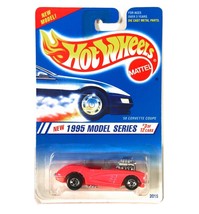 Hot Wheels Blue Card: 1995 Model Series &#39;58 Pink Corvette Coupe #3 of 12... - $9.48