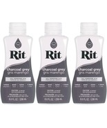 Rit All-Purpose Liquid Dye, Charcoal Grey , 8 oz Multipack of 3 Liquid Dye - €19,45 EUR